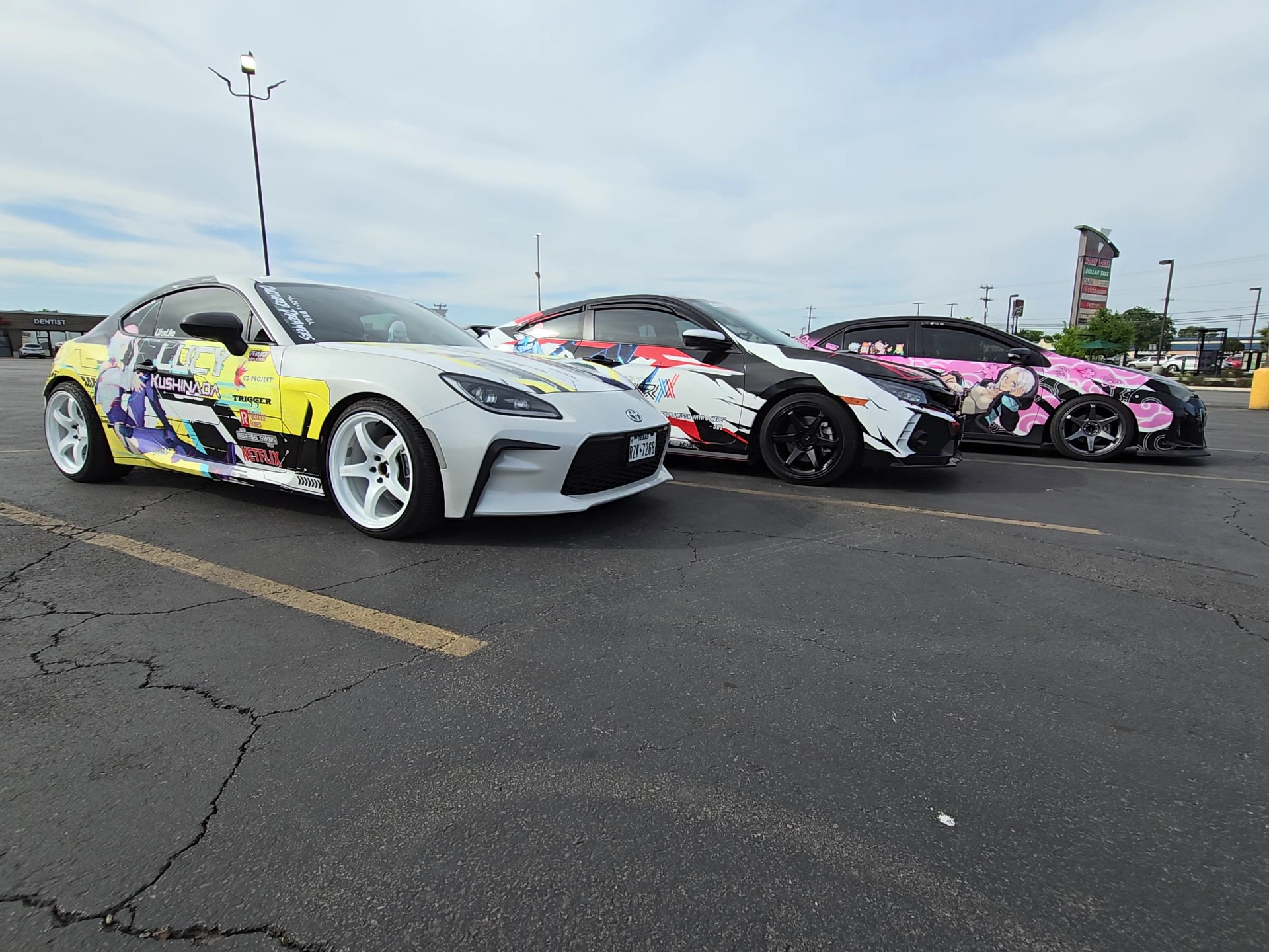 Itasha Car Display Colossalcon Texas